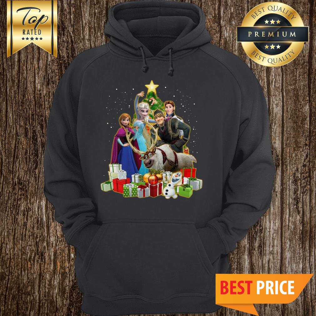 Frozen Characters Christmas Tree Shirt