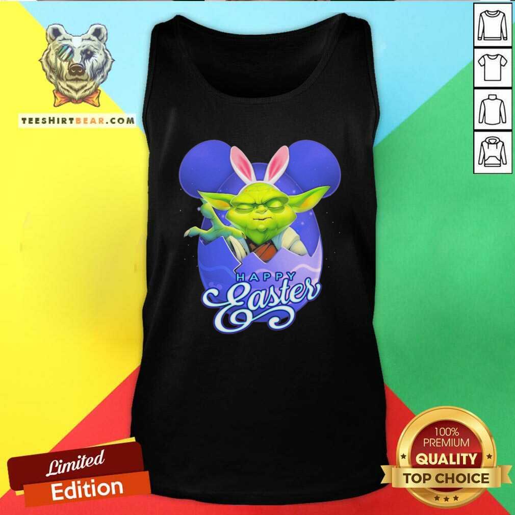 Funny Bunny Master Yoda Disney Happy Easter Day 2021 Shirt