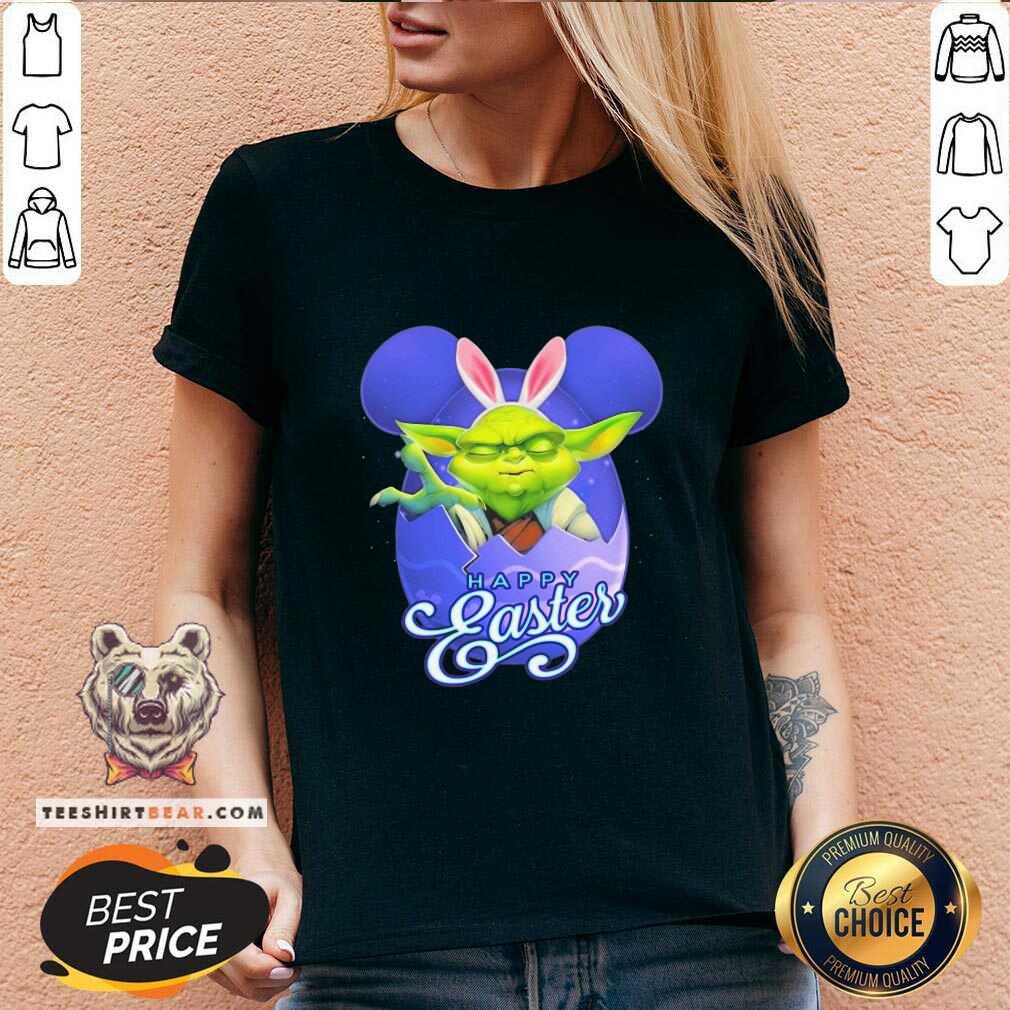 Funny Bunny Master Yoda Disney Happy Easter Day 2021 Shirt