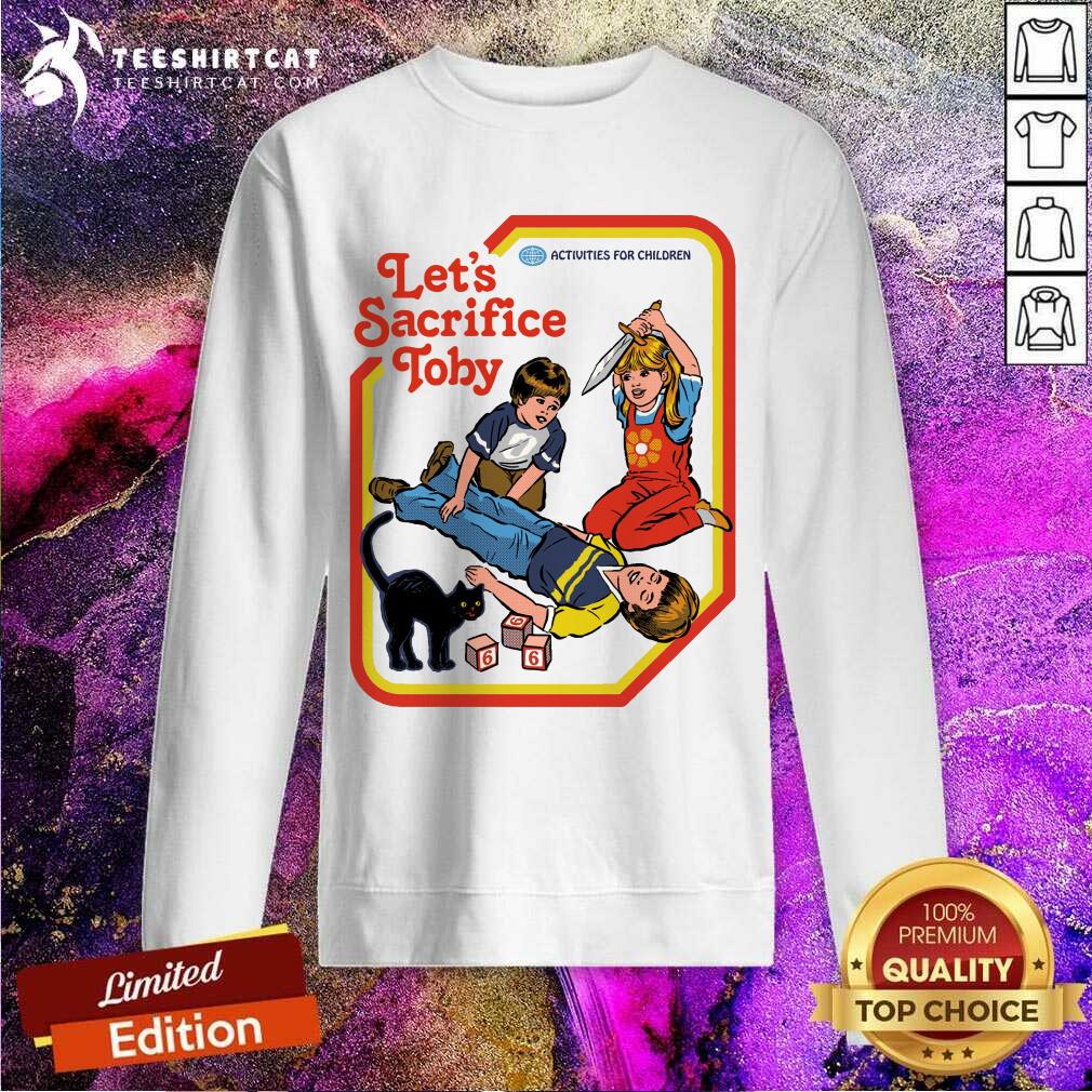 Funny Lets Sacrifice Toby Ringer Shirt