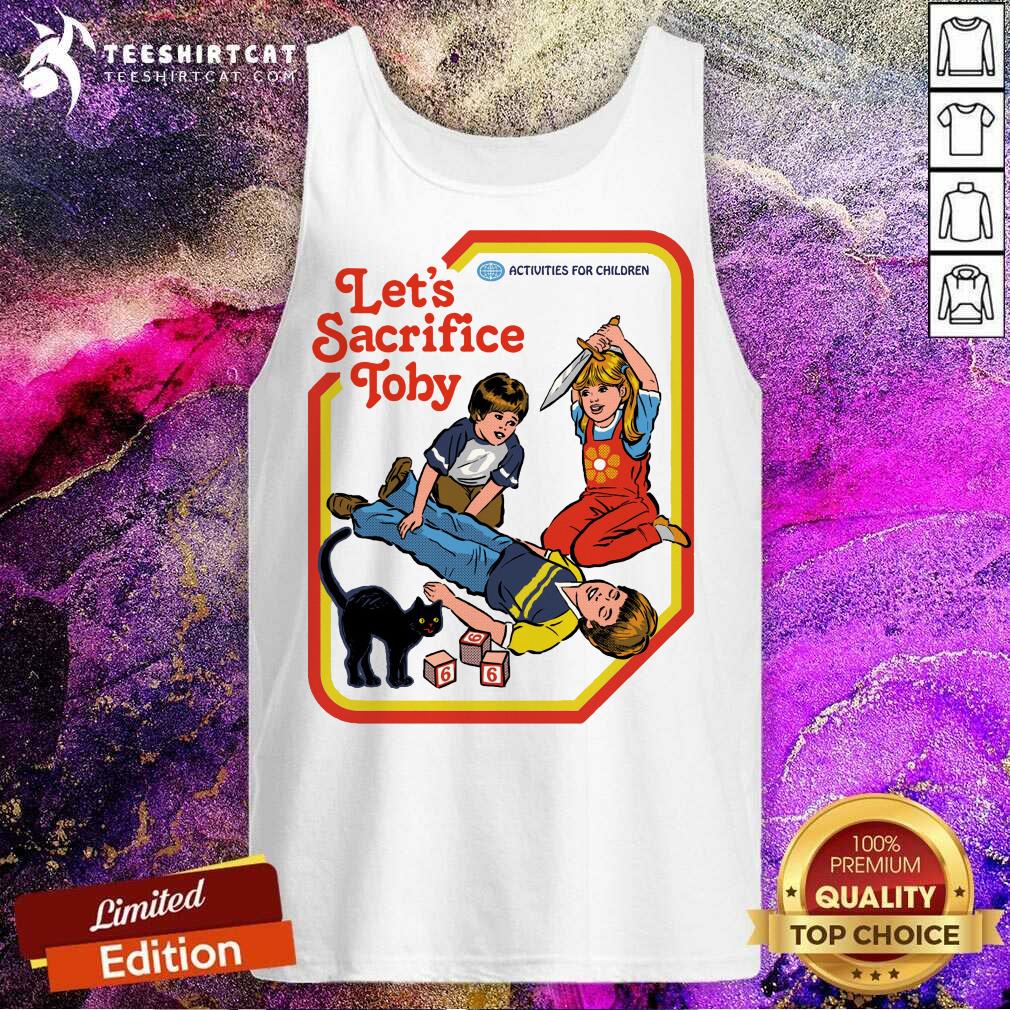 Funny Lets Sacrifice Toby Ringer Shirt