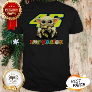 Baby Yoda Hug 46 The Doctor Valentino Rossi Star Wars Shirt