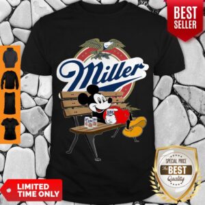 Official Mickey Mouse Drink Miller Beer Shirt