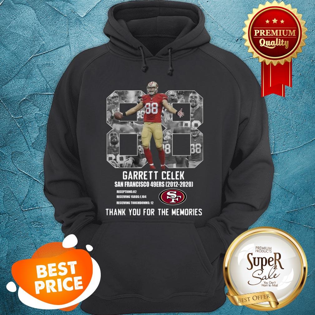 Garrett Celek San Francisco 49ers Thank You For The Memories Shirt