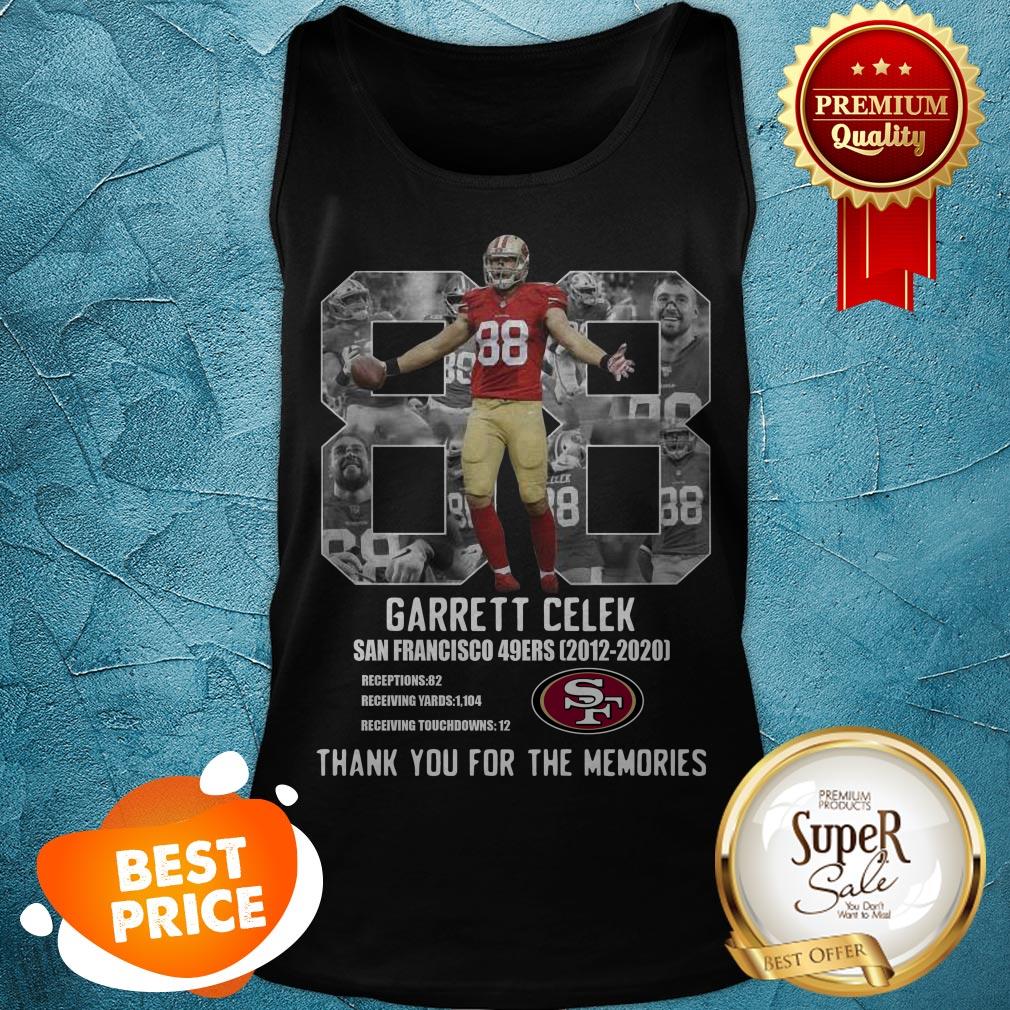 Garrett Celek San Francisco 49ers Thank You For The Memories Shirt