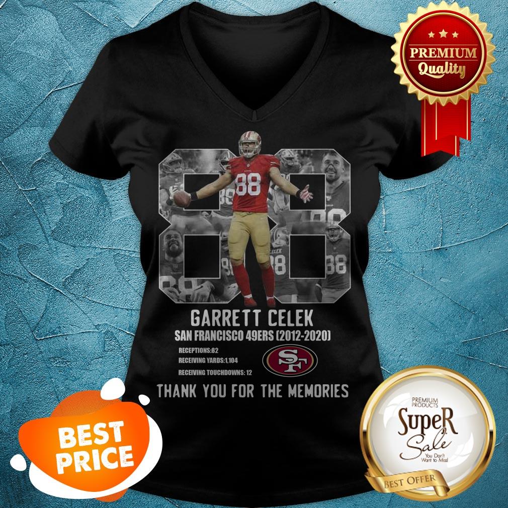 Garrett Celek San Francisco 49ers Thank You For The Memories Shirt