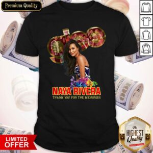 Naya Rivera Thank You For The Memories Shirt