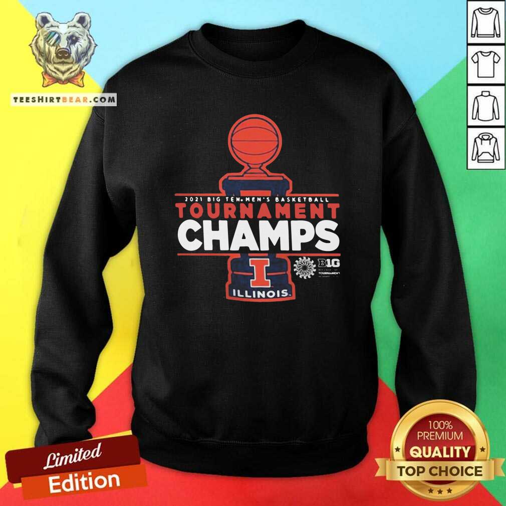 Good Illinois Fighting Illini 2021 Big Ten Basketball Champions Shirt