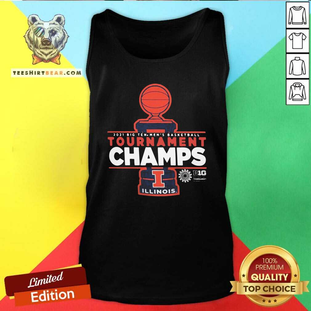 Good Illinois Fighting Illini 2021 Big Ten Basketball Champions Shirt