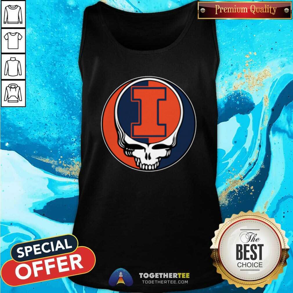 Good Illinois Fighting Illini Grateful Dead Shirt