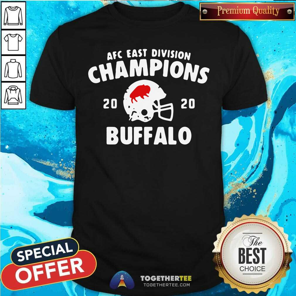 Great AFC East Division Champions 2020 Buffalo Bills Shirt