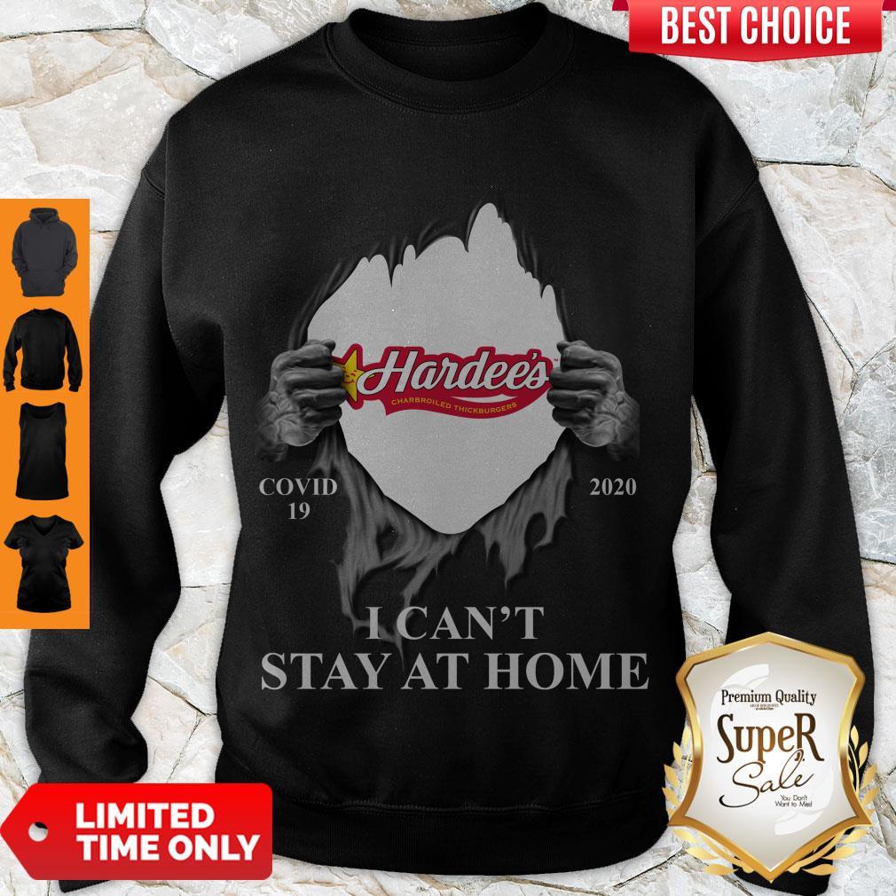 Hardee’s Charbroiled Thickburgers Covid 19 2020 I Can’t Stay At Home Shirt