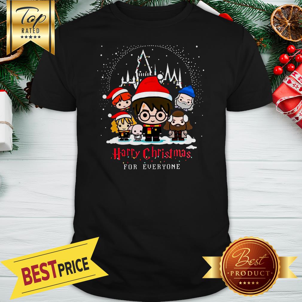 Harry Potter Characters Chibi Harry Christmas For Everyone Christmas Shirt