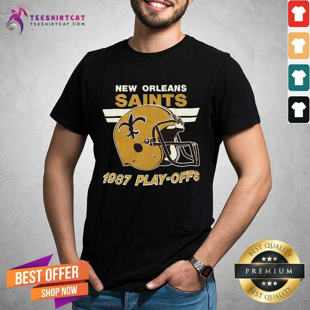 Hot 1987 New Orleans Saints Playoffs vintage Shirt