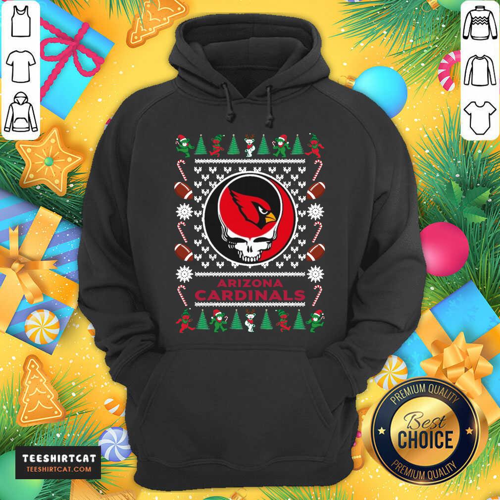 Hot Arizona Cardinals Grateful Dead Ugly Christmas Shirt