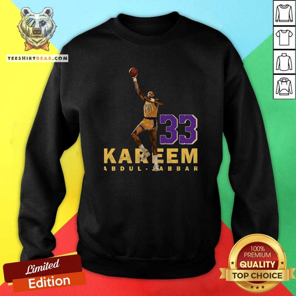 Hot Kareem Abdul Jabbar 33 Los Angeles 1984 1985 Shirt