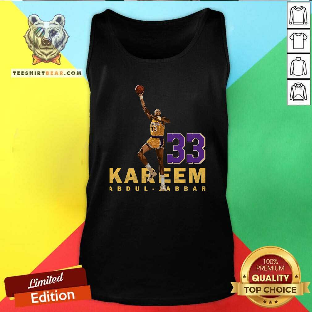 Hot Kareem Abdul Jabbar 33 Los Angeles 1984 1985 Shirt