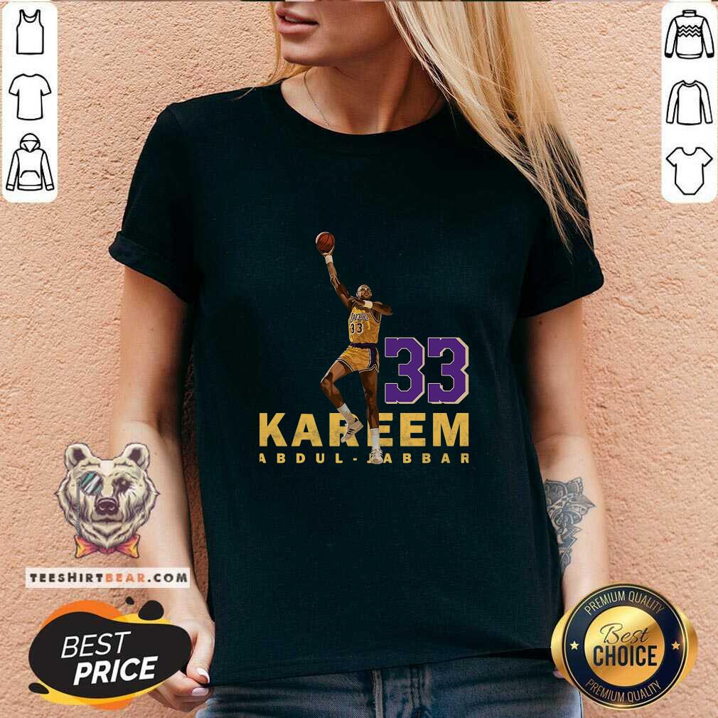 Hot Kareem Abdul Jabbar 33 Los Angeles 1984 1985 Shirt