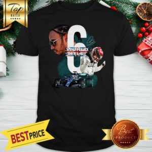 Official Lewis Hamilton 6 World Titles Signature Shirt