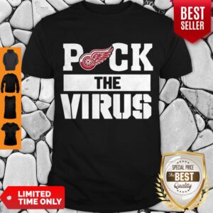 Awesome Puck The Virus Detroit Red Wings Shirt