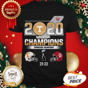 2020 Gator Bowl Champions Tennessee Volunteers Indiana Hoosiers Shirt