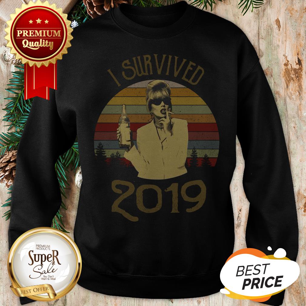 Jennifer Saunders I Survived 2019 Vintage Sunset Shirt