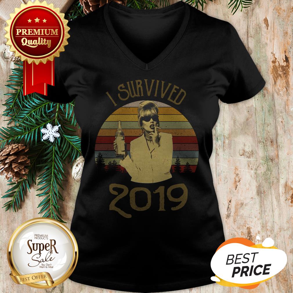 Jennifer Saunders I Survived 2019 Vintage Sunset Shirt