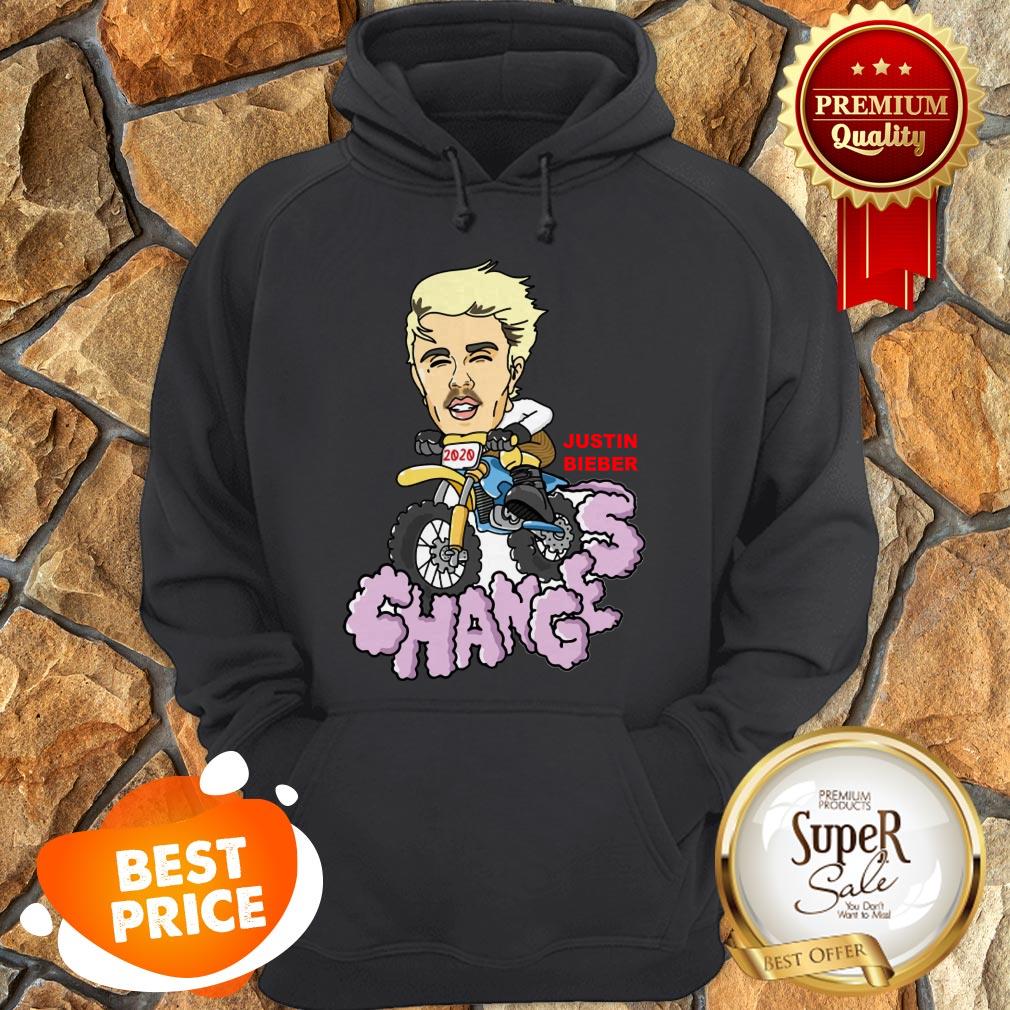 Justin Bieber Changes Motocross Doodle Shirt