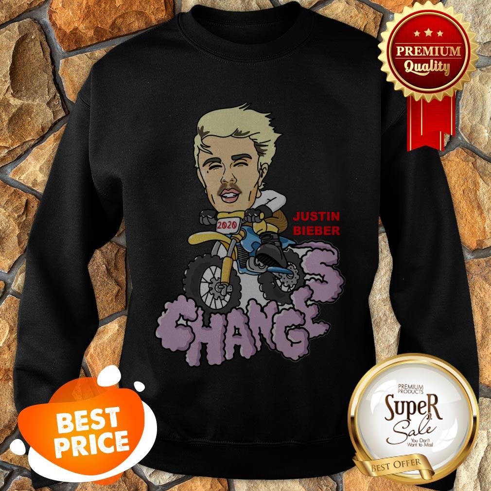 Justin Bieber Changes Motocross Doodle Shirt