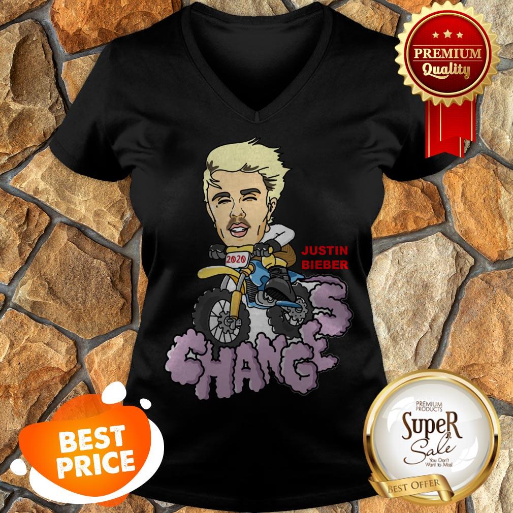 Justin Bieber Changes Motocross Doodle Shirt