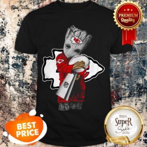 Official Baby Groot Hug Kansas City Chiefs Super Bowl Shirt