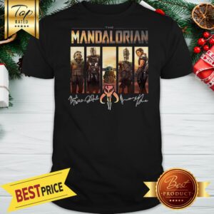 The Mandalorian Characters Signatures Shirt