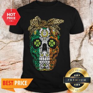 Official St’s Patrick Day Sugar Skull Shirt