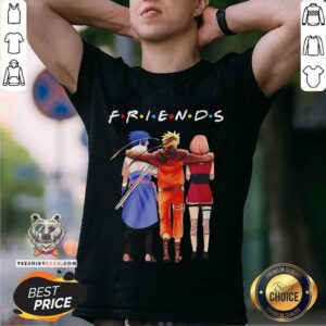 Perfect 3 Friends Sasuke Naruto And Sakura Shirt