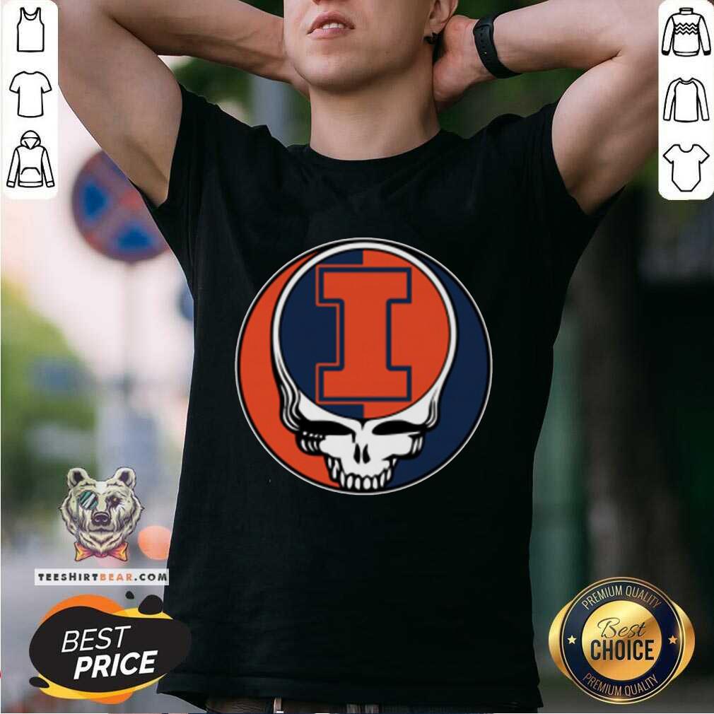 Lovely Illinois Fighting Illini Grateful Dead Shirt