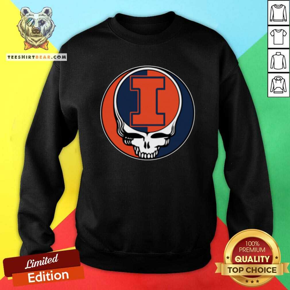 Lovely Illinois Fighting Illini Grateful Dead Shirt