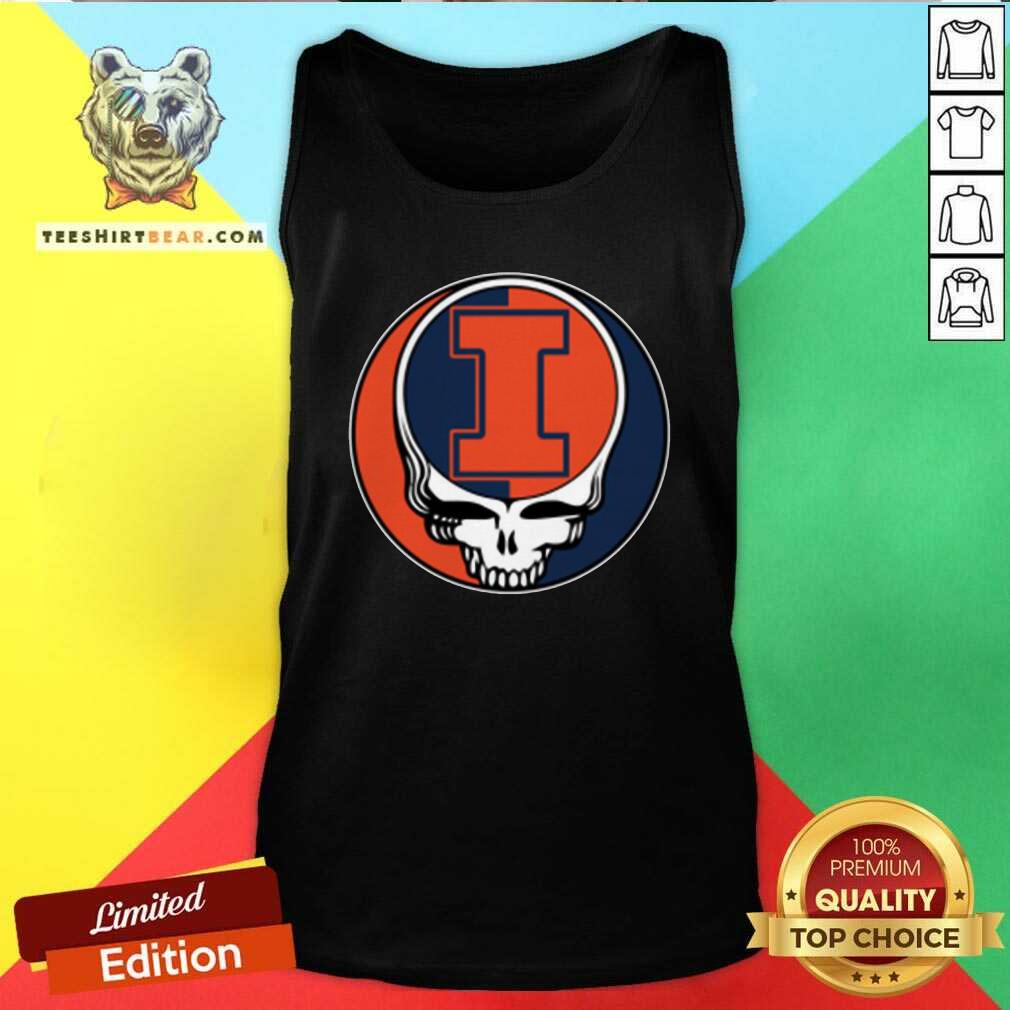 Lovely Illinois Fighting Illini Grateful Dead Shirt