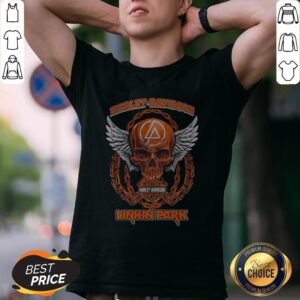 Skull Motor Harley Davidson Cycles Linkin Park Shirt