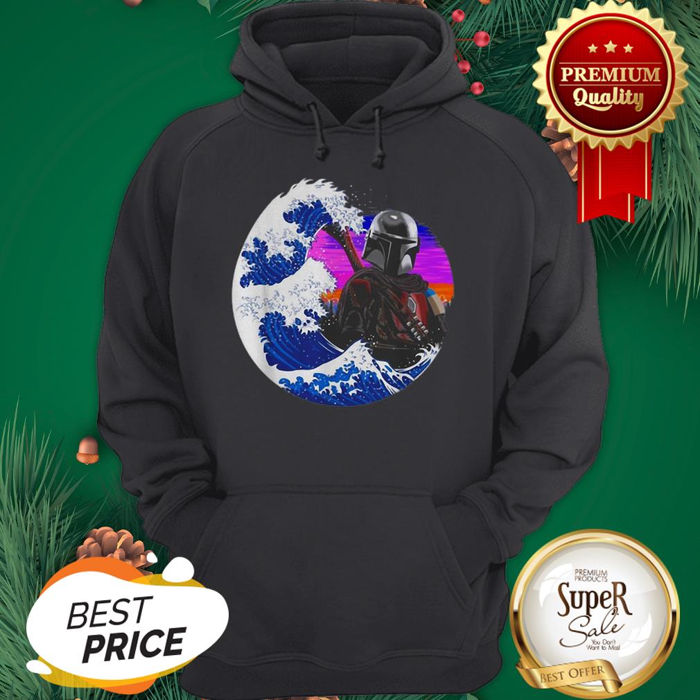 Mandalorian Wave Star Wars Shirt