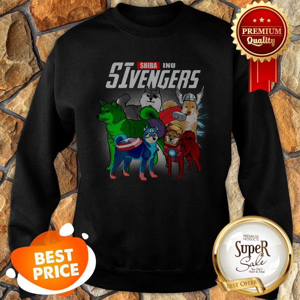 Marvel Shiba Inu SIvengers Avengers Endgame Shirt