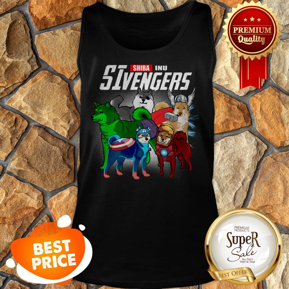 Marvel Shiba Inu SIvengers Avengers Endgame Shirt