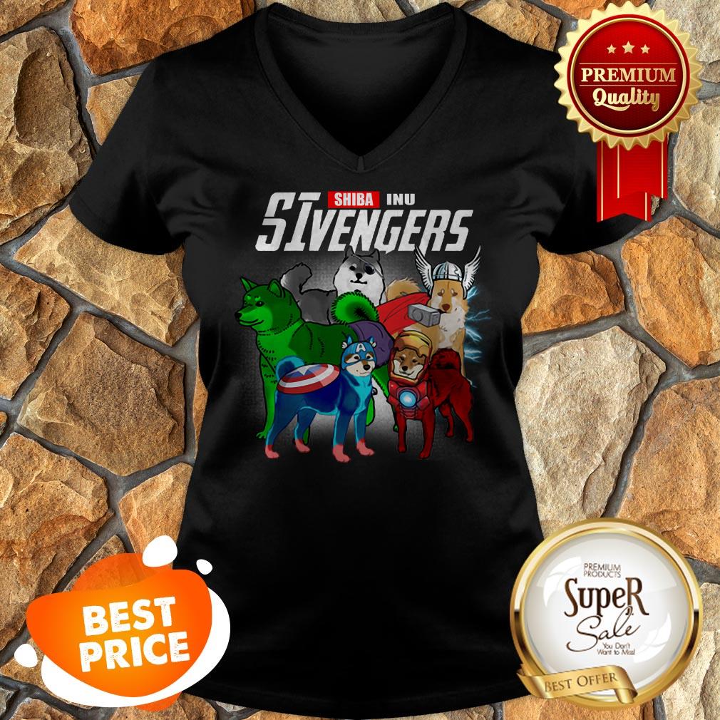 Marvel Shiba Inu SIvengers Avengers Endgame Shirt