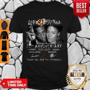 Love And Basketball 20th Anniversary Thank You For The Memories Shirt