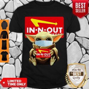 Star Wars Baby Yoda Face Mask Hug In-N-Out Coronavirus Shirt