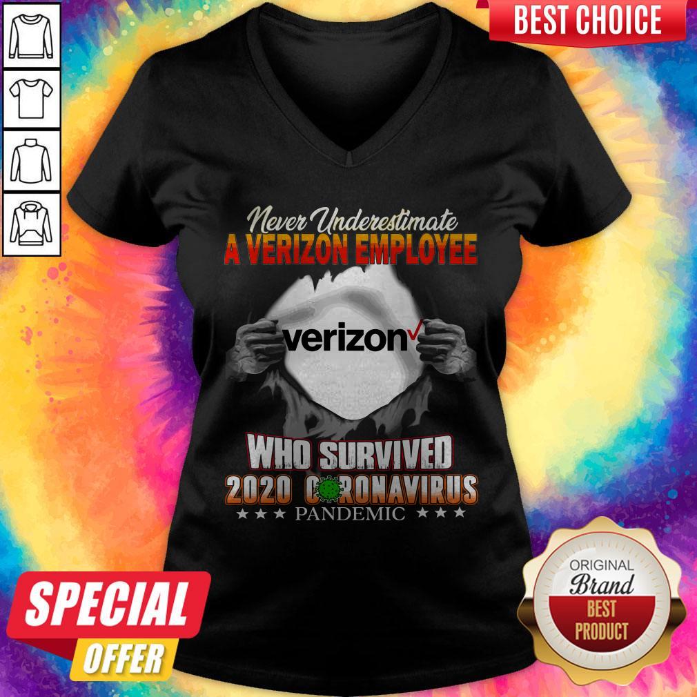 never-underestimate-a-verizon-employee-who-survive-2020-coronavirus-pandemic-v-neck.jpg