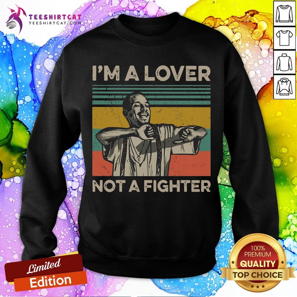 Nice Blood In Blood Out Cruzito I'M A Lover Not A Fighter Vintage Shirt