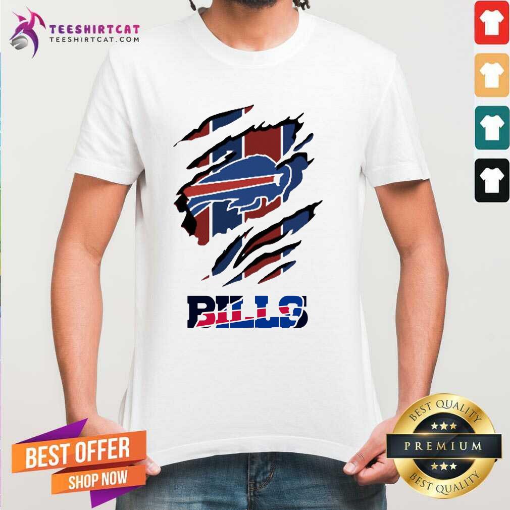 Nice Blood Inside Me Buffalo Bills Shirt