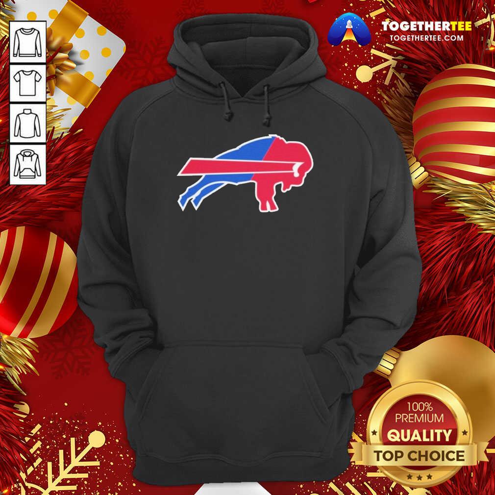 Nice Buffalo Bills Merged Logo Shirt