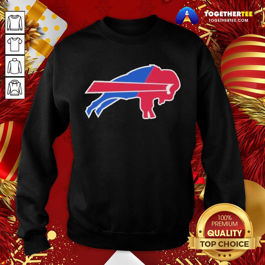 Nice Buffalo Bills Merged Logo Shirt