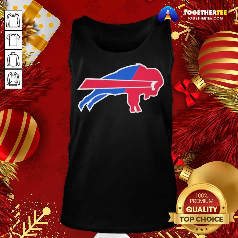 Nice Buffalo Bills Merged Logo Shirt